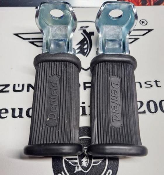 Originale Zündapp Denfeld Fußrasten , links und rechts NOS 425-14.670